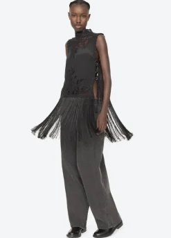 Adelina Battenberg lace vest