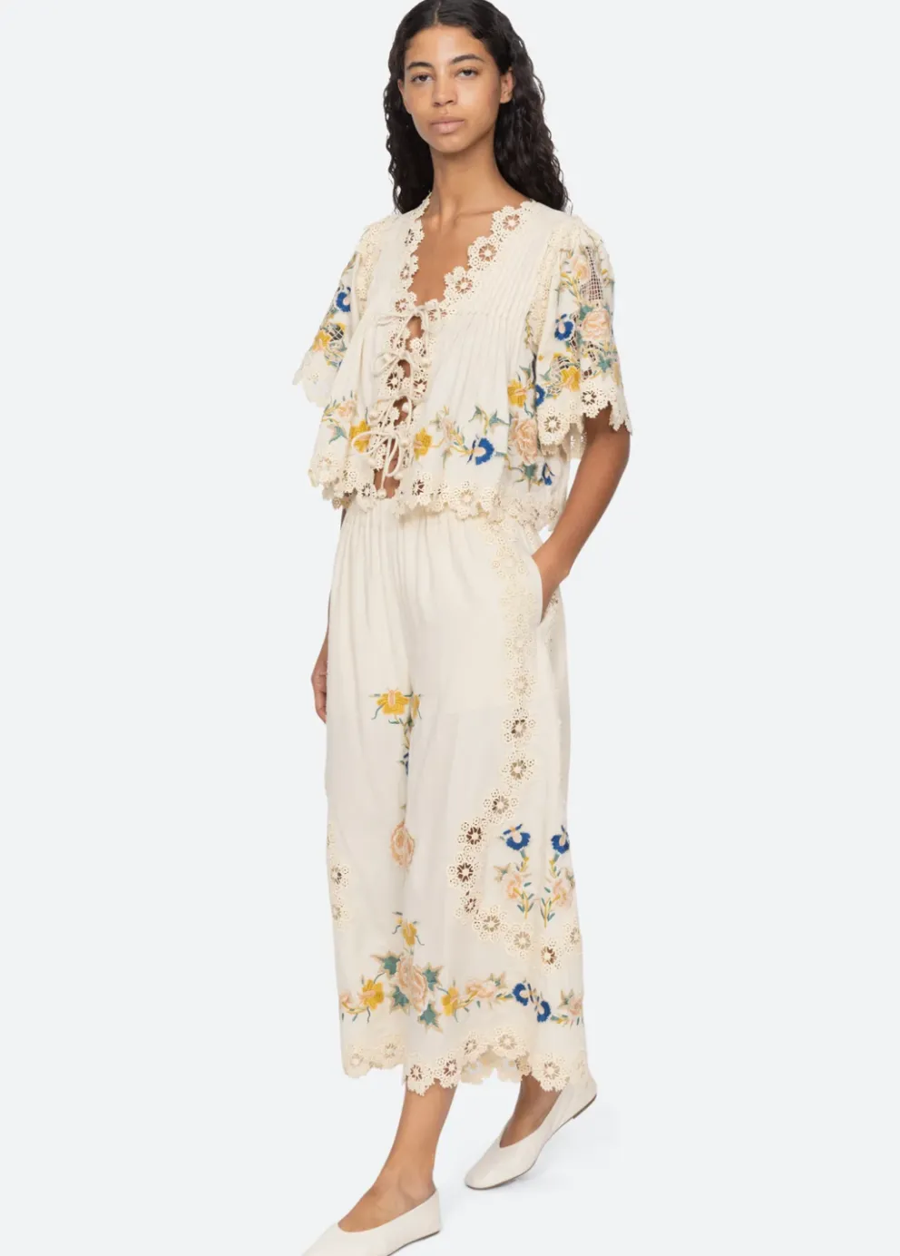Adonna Embroidery Top