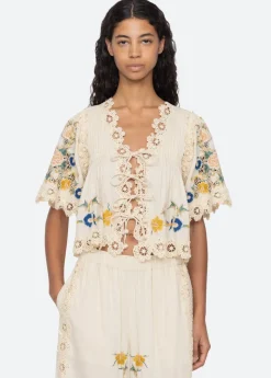 Adonna Embroidery Top