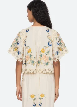 Adonna Embroidery Top