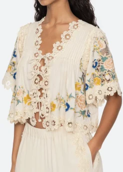 Adonna Embroidery Top