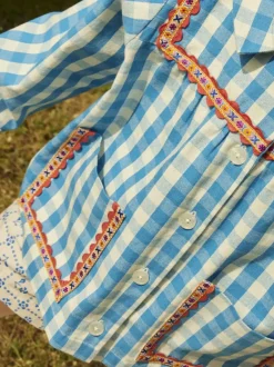 Ambra jacket Ibiza Blue