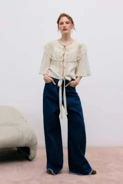 Ammi Woman Blouse Ecru