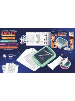 Analogowy tablet z grami podróżnymi