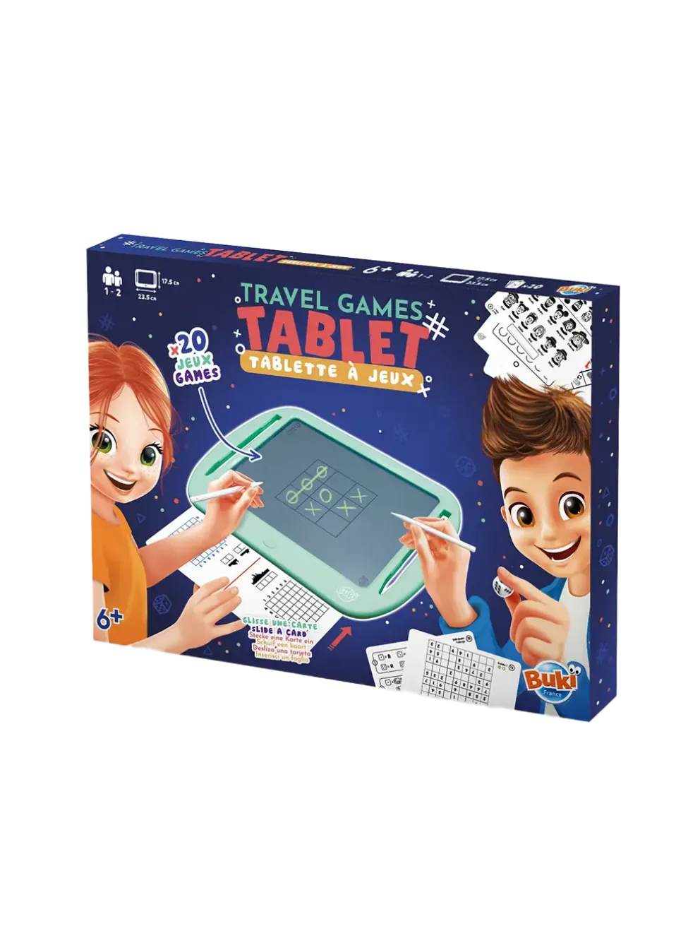 Analogowy tablet z grami podróżnymi
