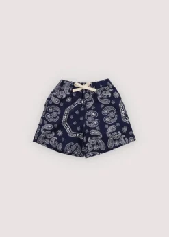 Aster Bermuda Kids Bandana Print