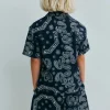Aster Shirt Kids Bandana Print