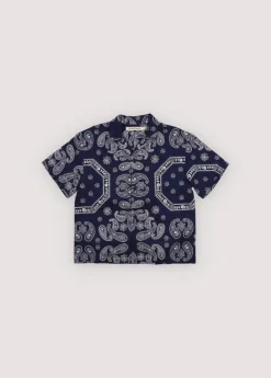 Aster Shirt Kids Bandana Print