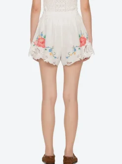 Astrid Embroidery Shorts