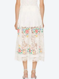 Astrid Embroidery Skirt