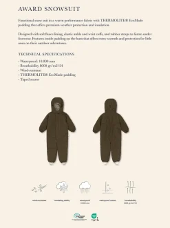 Award snowsuit solid grs
