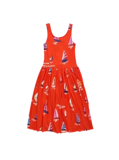 Barcos Dress Red