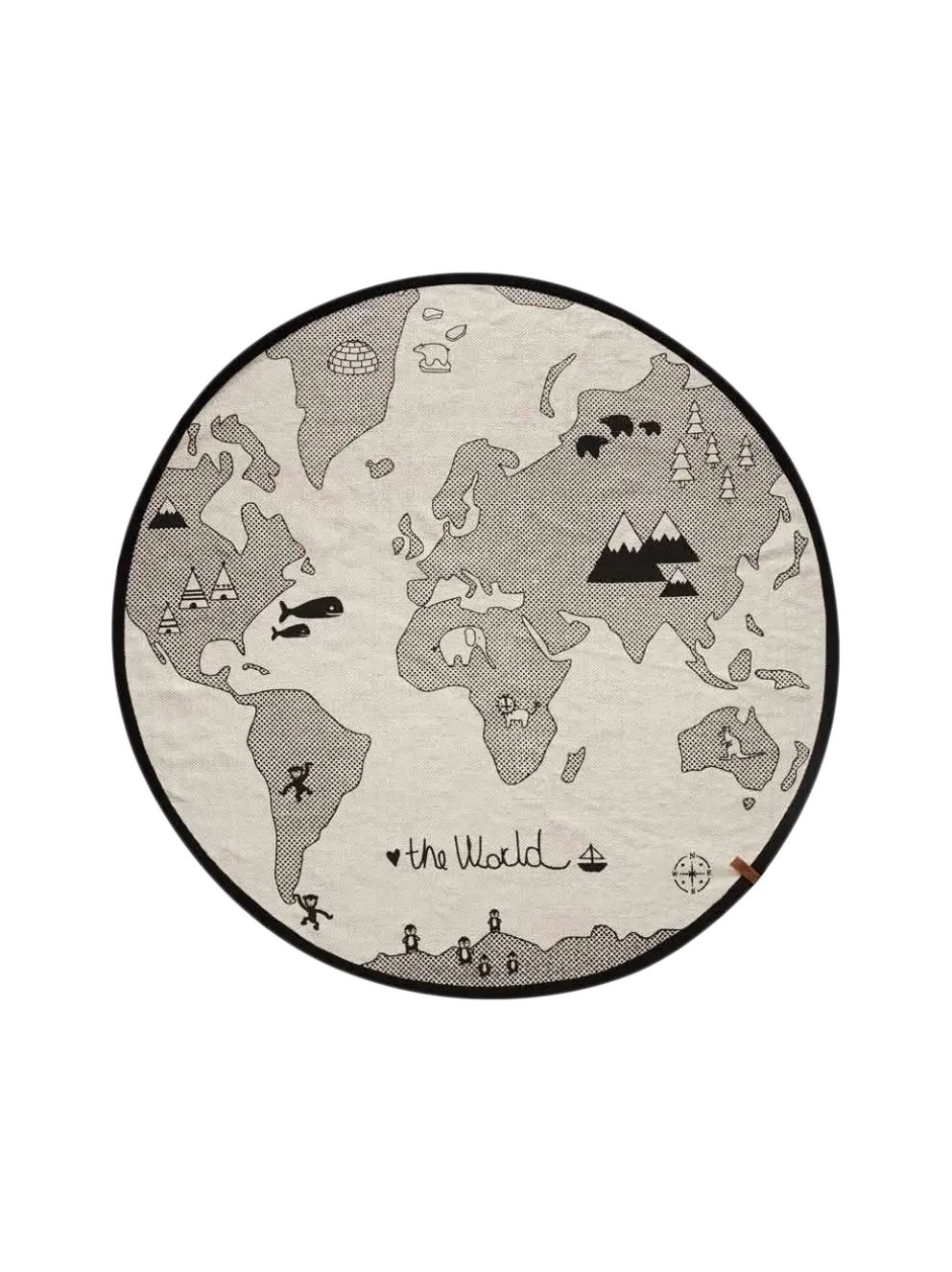 bawełniany dywan The World Rug
