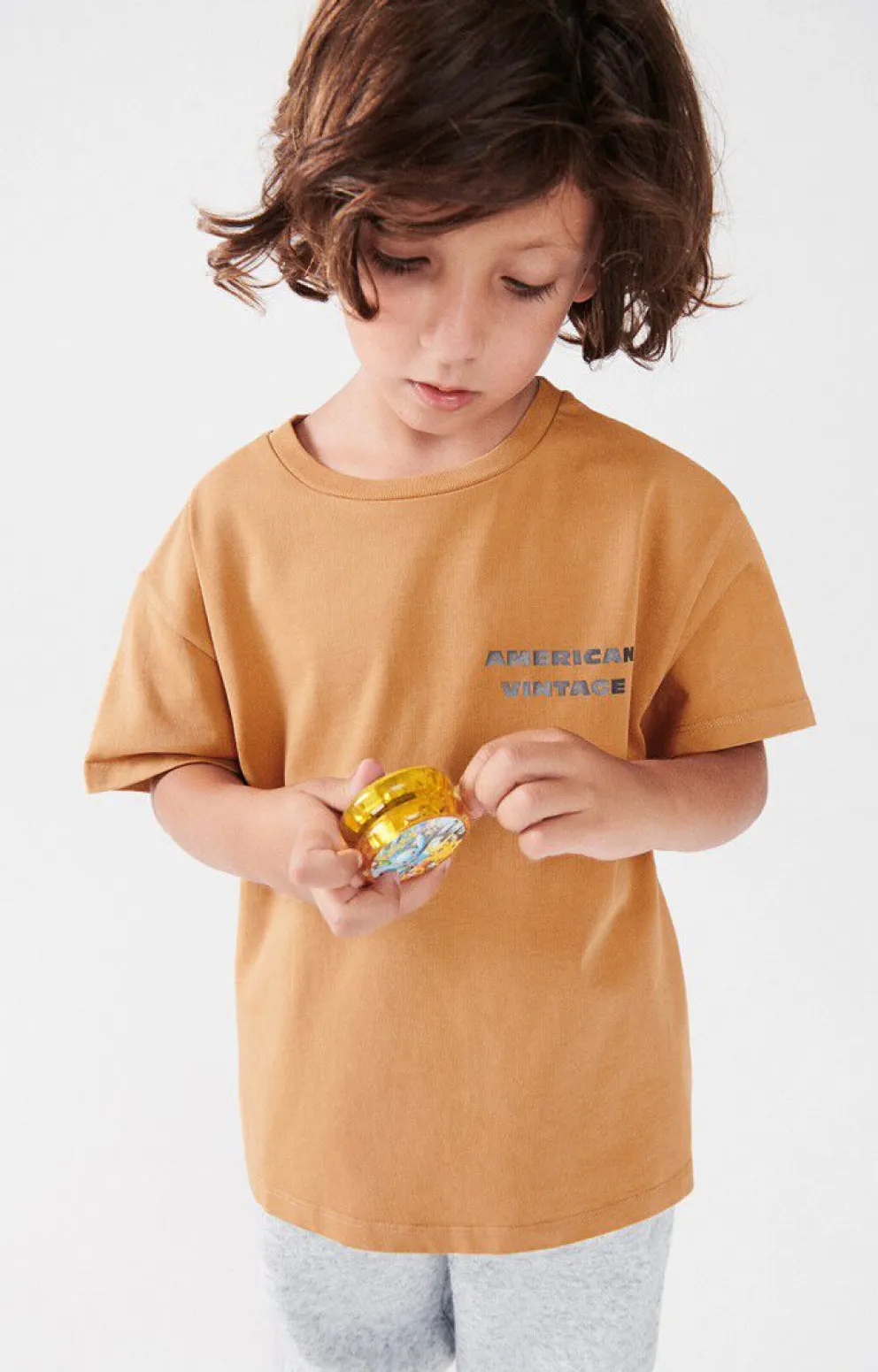 Bawełniany t-shirt basic Fizvalley Kids