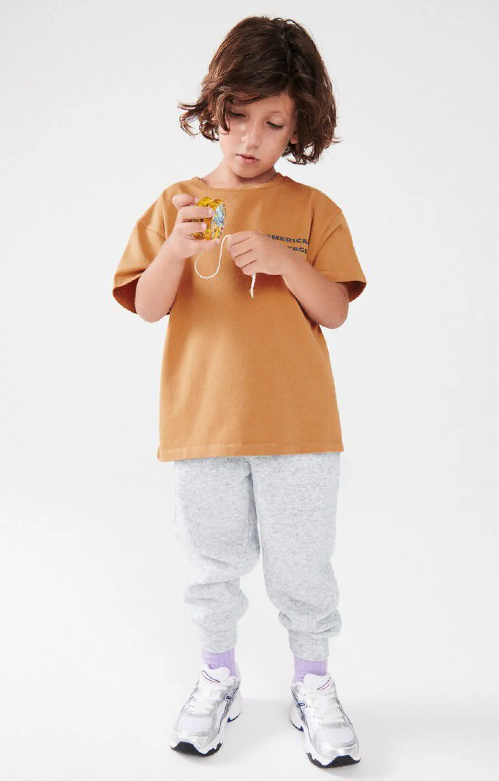 Bawełniany t-shirt basic Fizvalley Kids