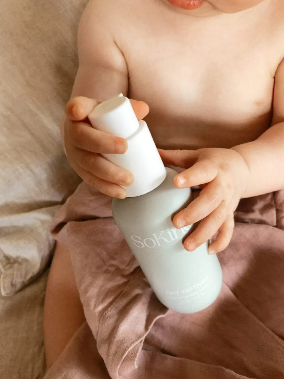Bezzapachowy balsam dla niemowląt Tiny Softness