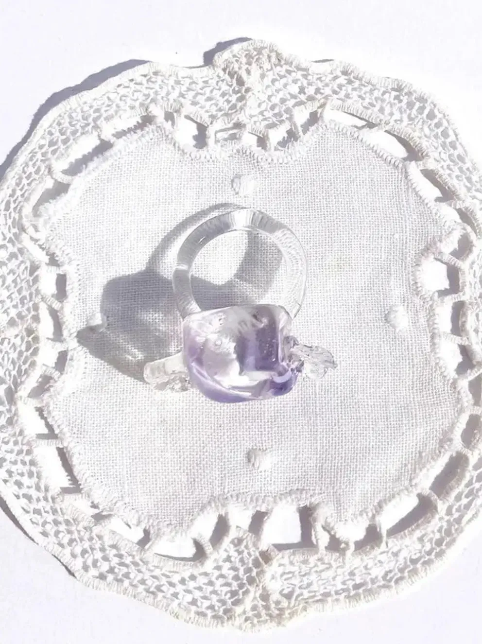 Big Candy Glass Ring