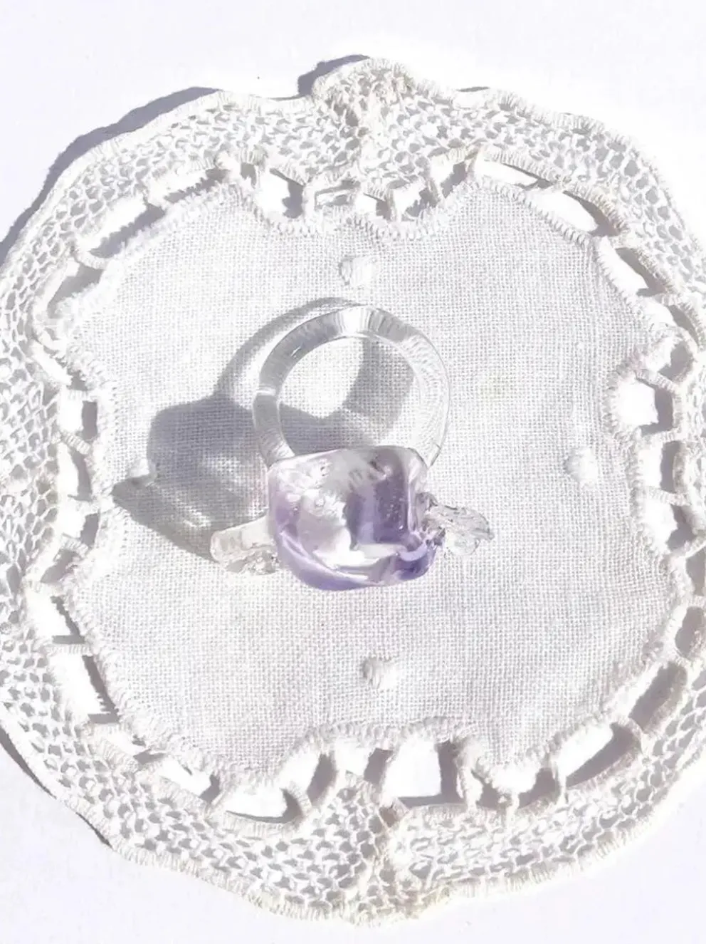 Big Candy Glass Ring
