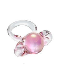 Big Candy Glass Ring