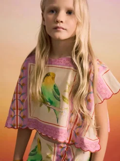 Birds Patchwork Top