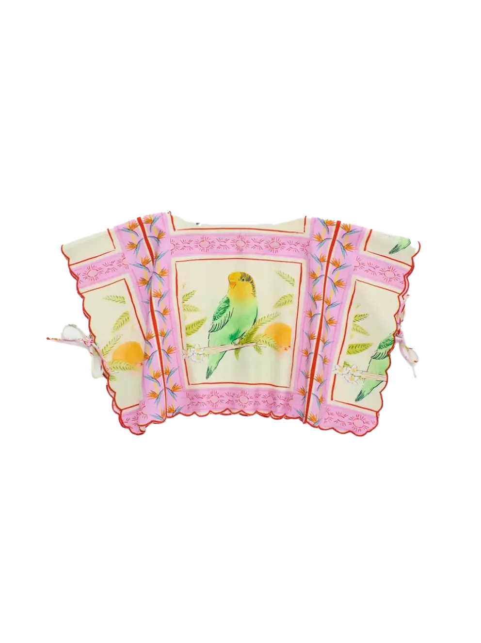 Birds Patchwork Top