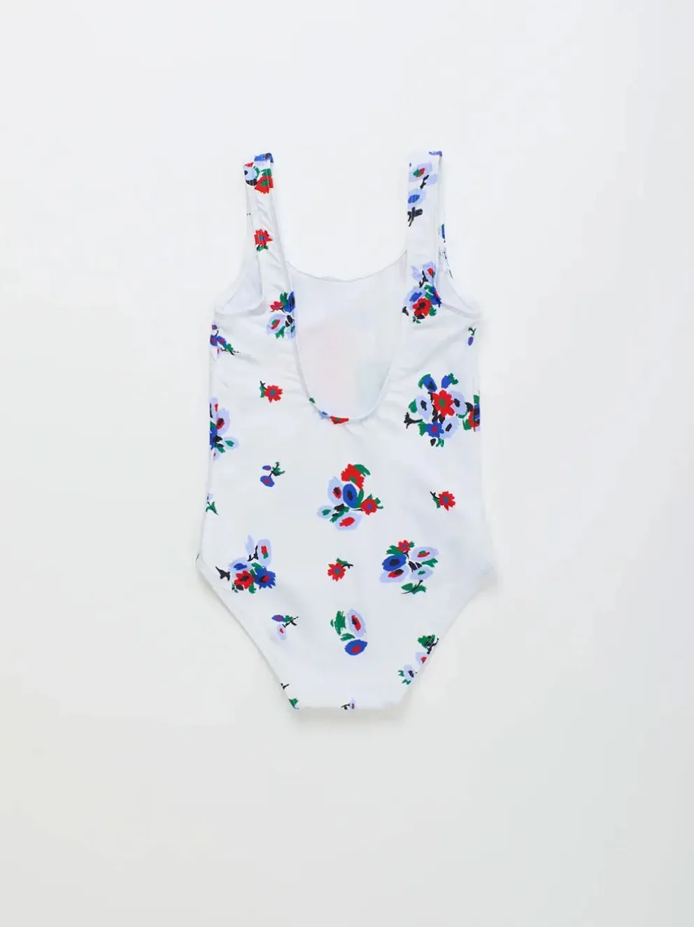 Blossom Birds Swimsuit White