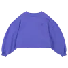 Bluza Crop Heart Sweater