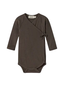 Body kopertowe z wełny merino Belita Rib