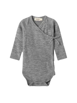 Body kopertowe z wełny merino Belita Rib