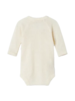 Body kopertowe z wełny merino Belita Pointelle