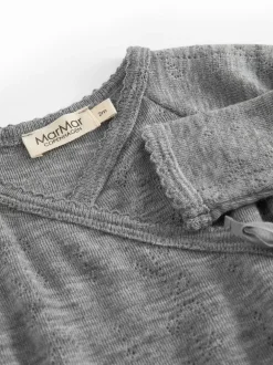 Body kopertowe z wełny merino Belita Pointelle