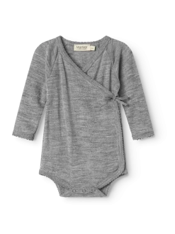 Body kopertowe z wełny merino Belita Pointelle