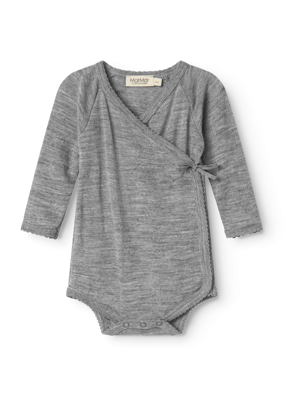 Body kopertowe z wełny merino Belita Pointelle