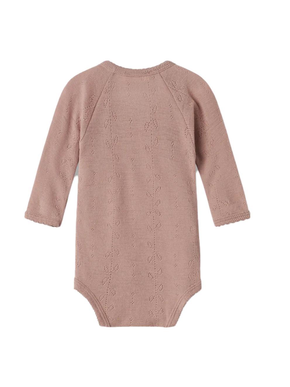 Body kopertowe z wełny merino Belita Pointelle