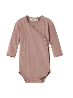 Body kopertowe z wełny merino Belita Pointelle
