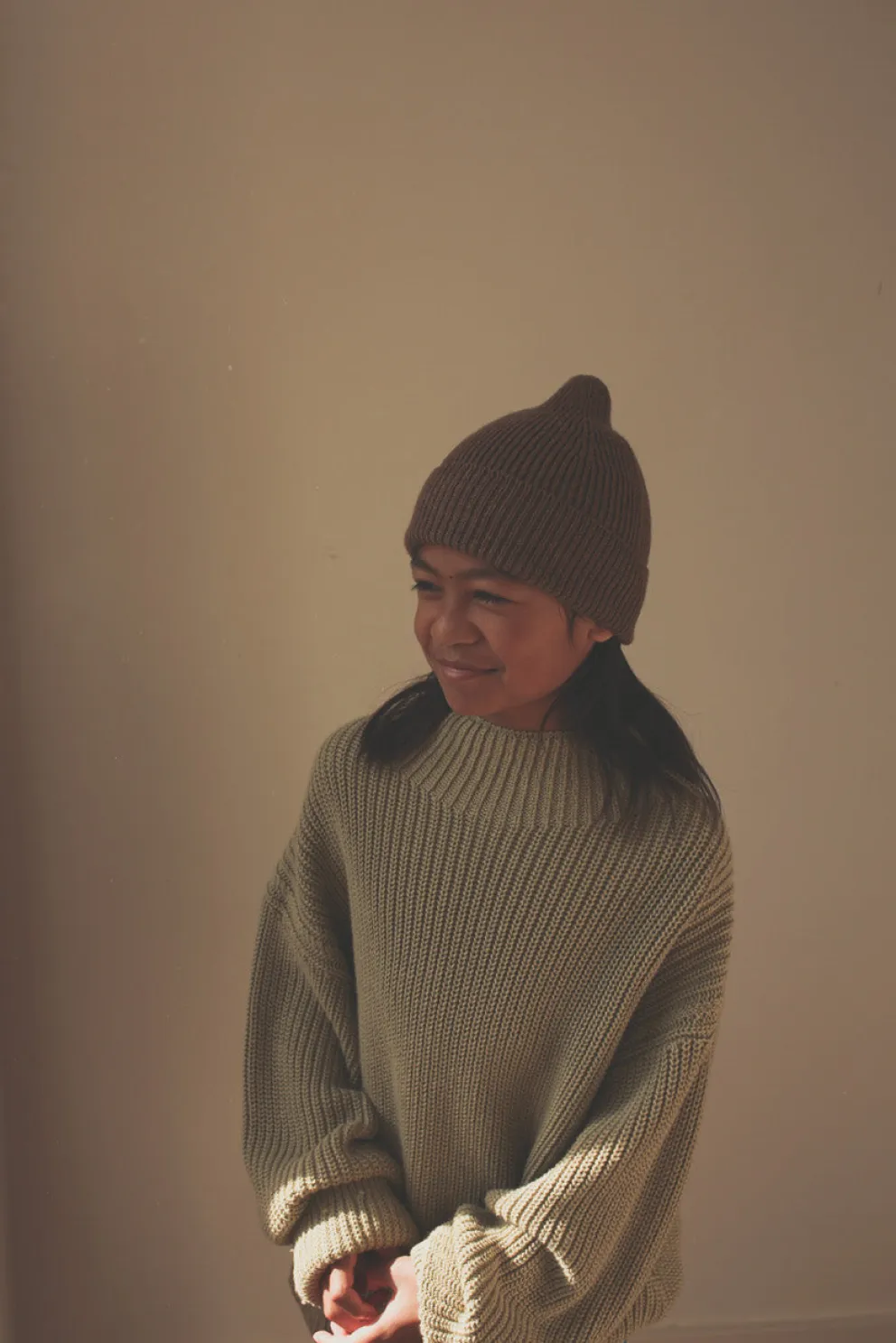 całoroczna czapka merino Fonzie Beanie