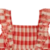 Carreau Embroidery Dress