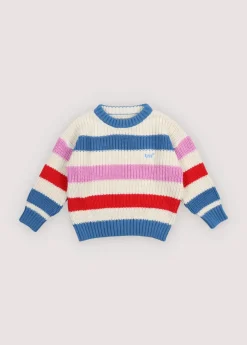 Celosia Jumper Iris Whisper Stripes