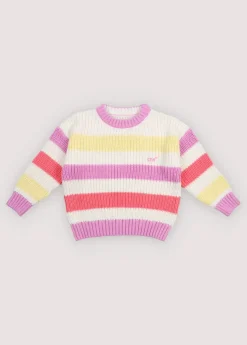 Celosia Jumper Pink Lavander Stripes