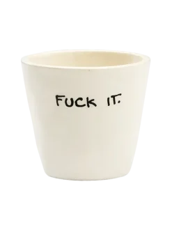 Ceramiczna czarka na espresso Fuck It