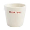 Ceramiczna czarka na espresso I Love You