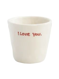 Ceramiczna czarka na espresso I Love You