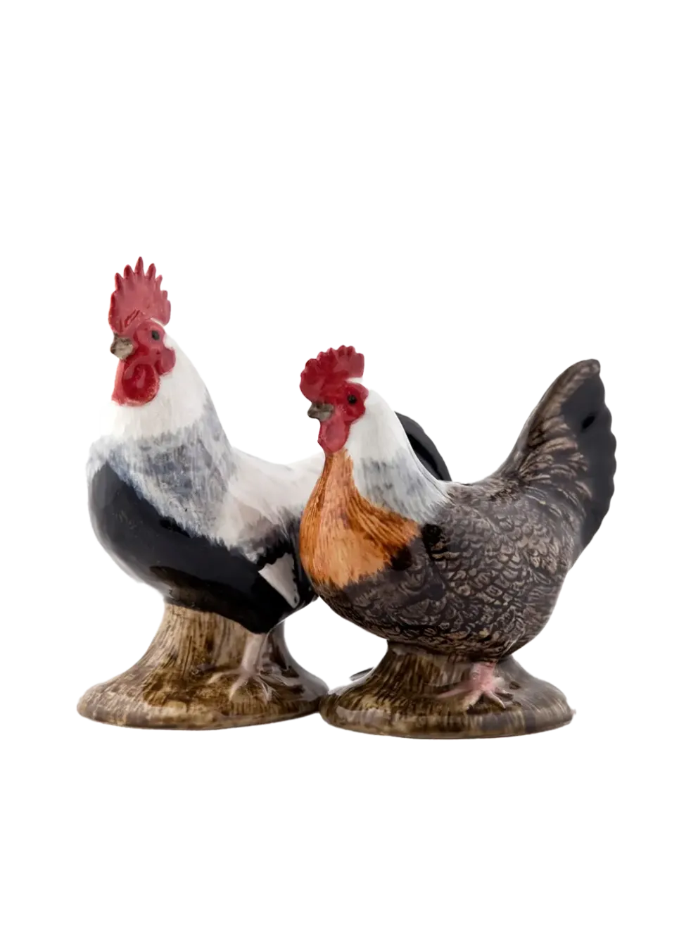 Ceramiczne figurki na sól i pieprz