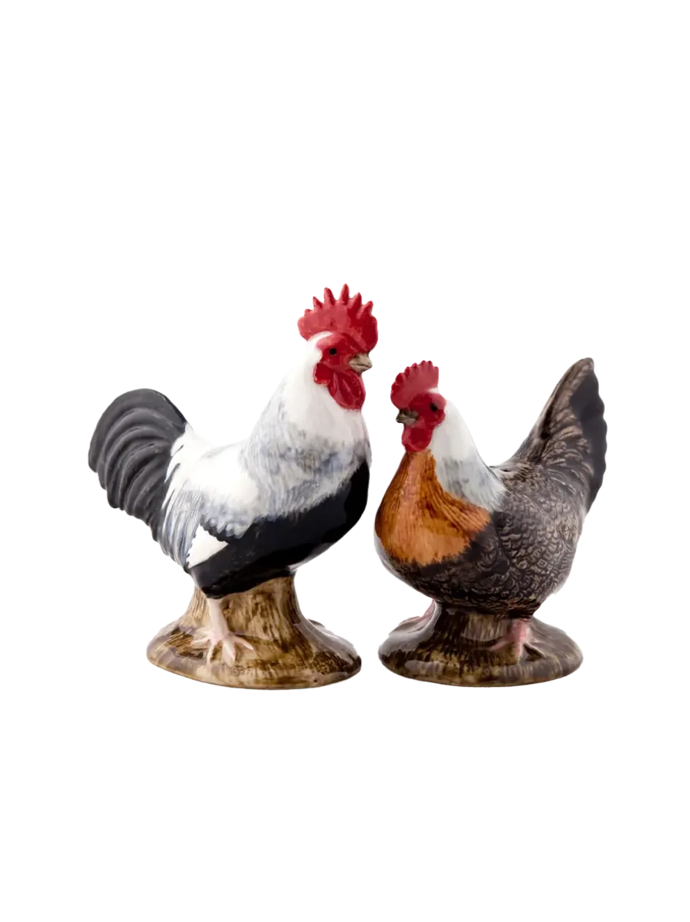 Ceramiczne figurki na sól i pieprz