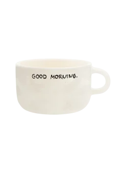 Ceramiczny kubek do cappuccino Good Morning