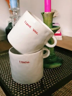 Ceramiczny kubek I Love You