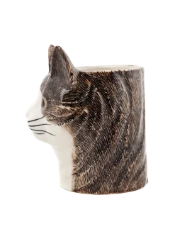 Ceramiczny kubek na długopisy