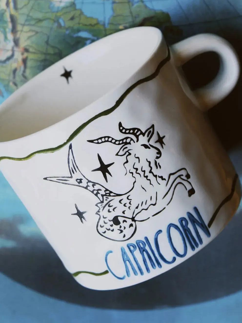 Ceramiczny kubek Zodiac Koziorożec