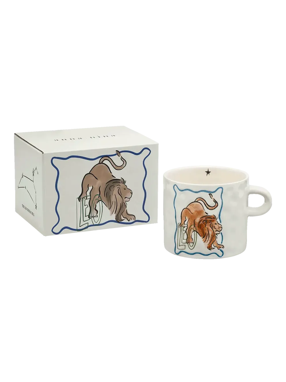 Ceramiczny kubek Zodiac Lew