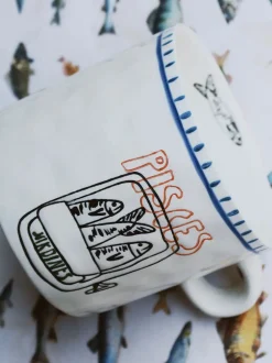 Ceramiczny kubek Zodiac Ryby